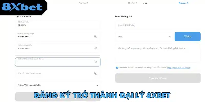 8xbet - Trang Chủ 8xbet.com Chính Thức | Nhà Cái Châu Âu 8 Biểu mẫu hướng dẫn đăng ký trở thành đại lý của nhà cái 8xbet