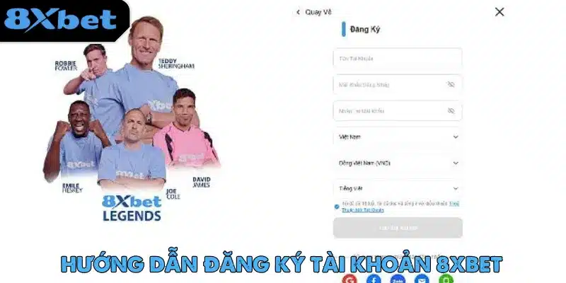8xbet - Trang Chủ 8xbet.com Chính Thức | Nhà Cái Châu Âu 10 Việc đăng ký tài khoản tại 8xbet rất đơn giản và chỉ mất vài phút để hoàn tất